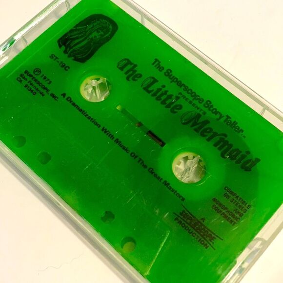 Vintage Children’s Cassette The Little Mermaid 1975 - Picture 1 of 5